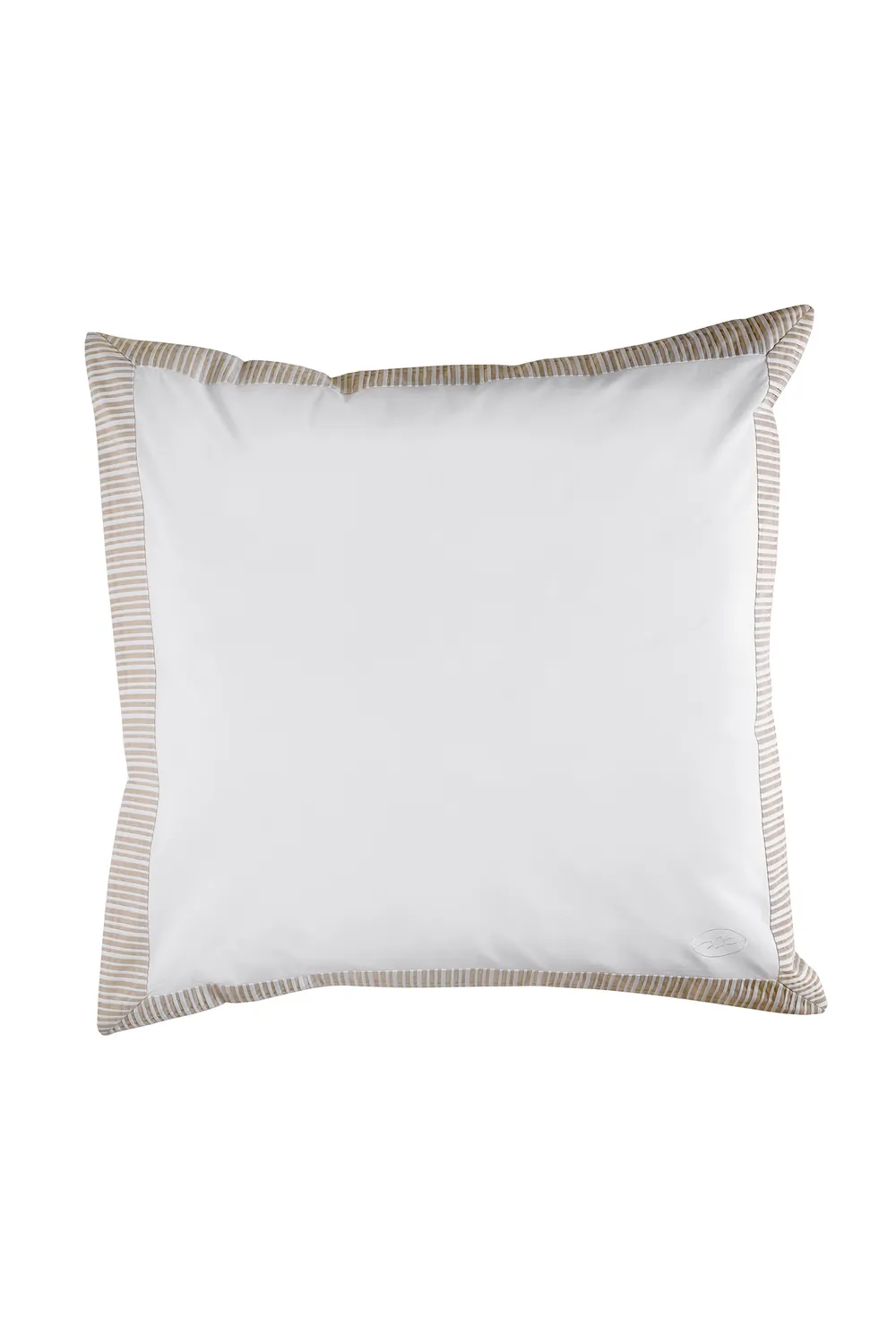 Bulle ovale lot 2 taies coton percale 65x65