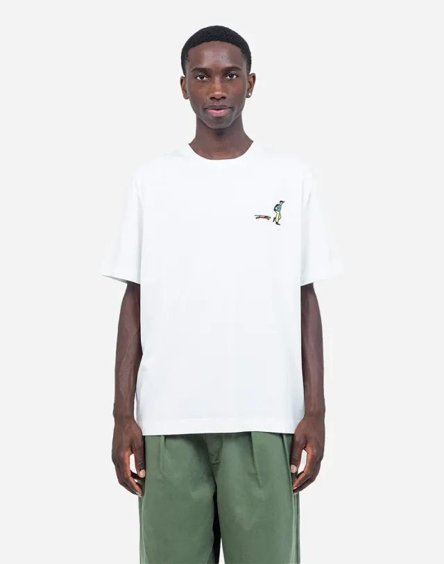 Olow Neighbourhood t-shirt écru ample coton bio
