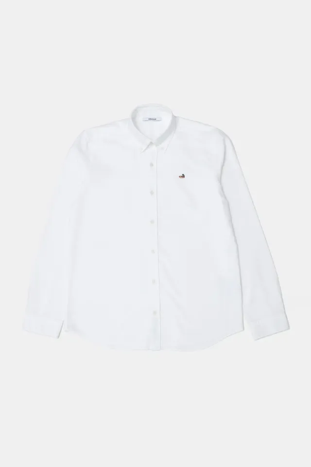 Edmmond Studios Duck Shirt chemise oxford blanche