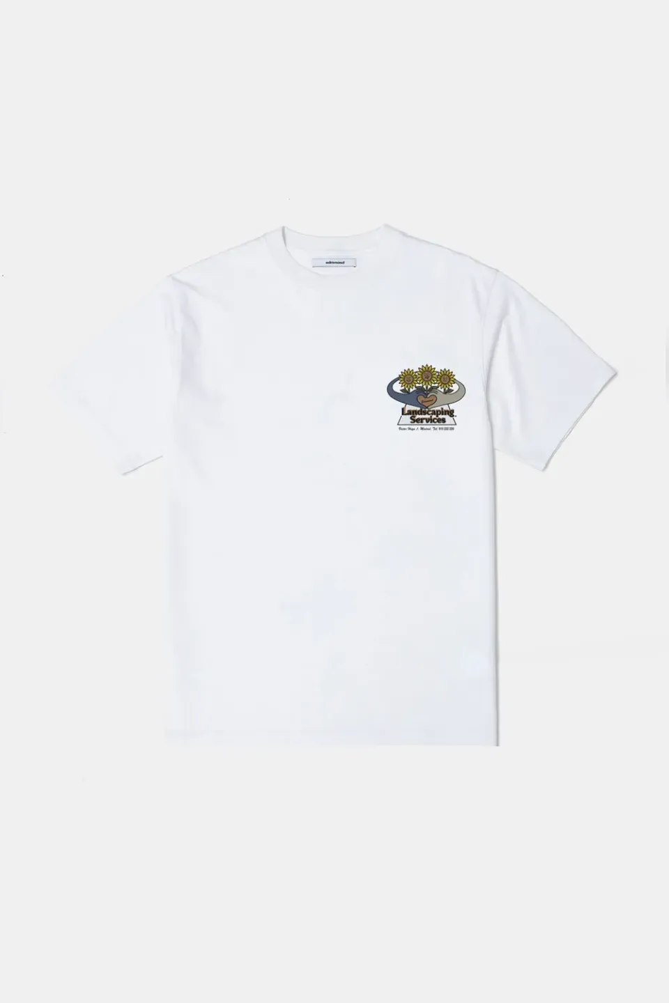 Edmmond Studios Gardening t-shirt blanc 220gr