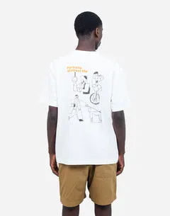 OLOW People t-shirt écru ample coton bio