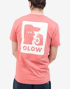 OLOW Portrait t-shirt rose minéral coton bio