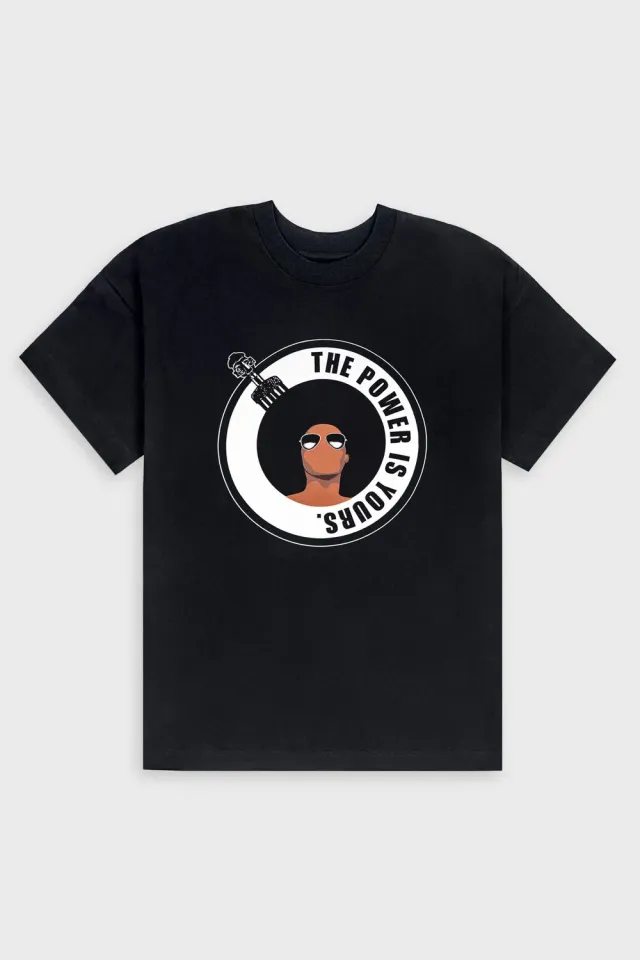 French Deal The Power Is Yours t-shirt coton