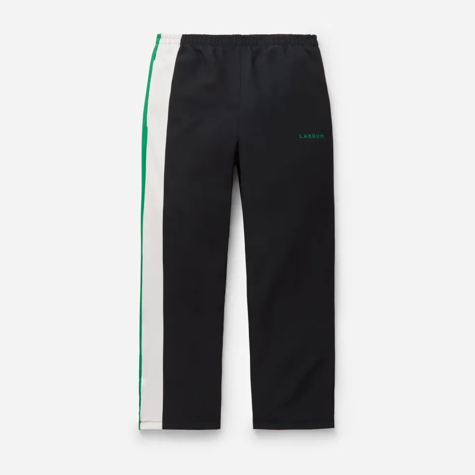 Labrum Nigeria Track pantalon jogging noir rayure latérale