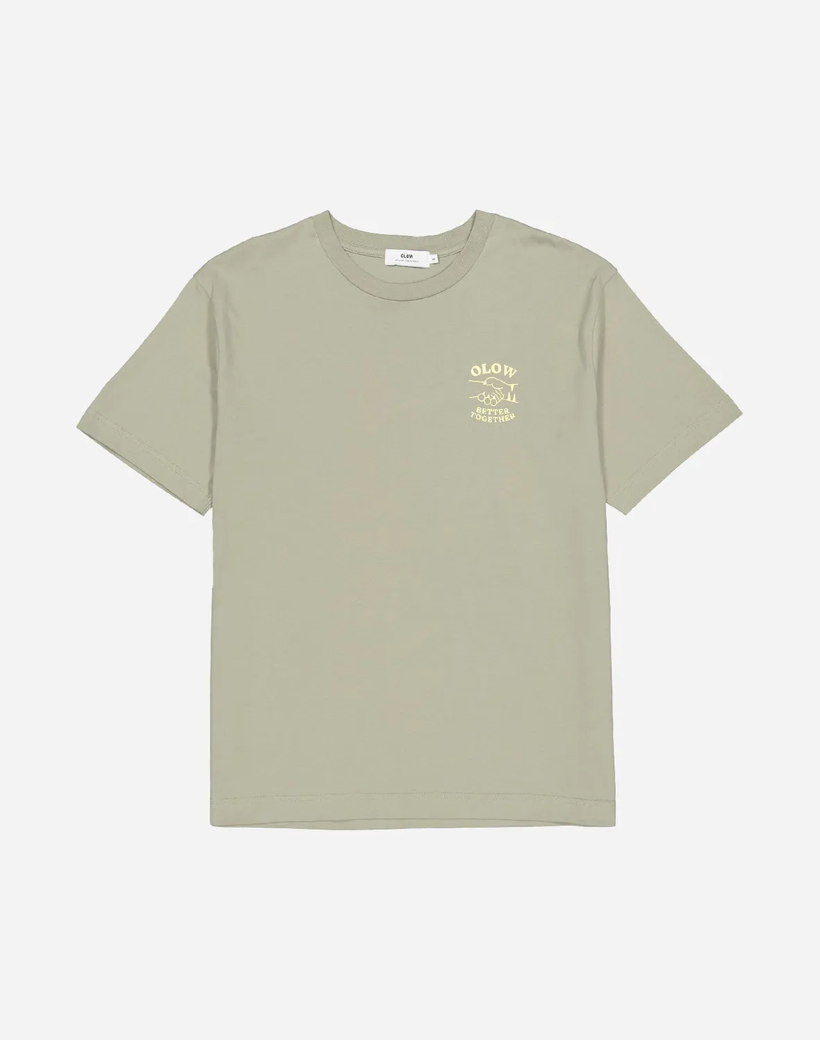 OLOW Better Together t-shirt oversize argile
