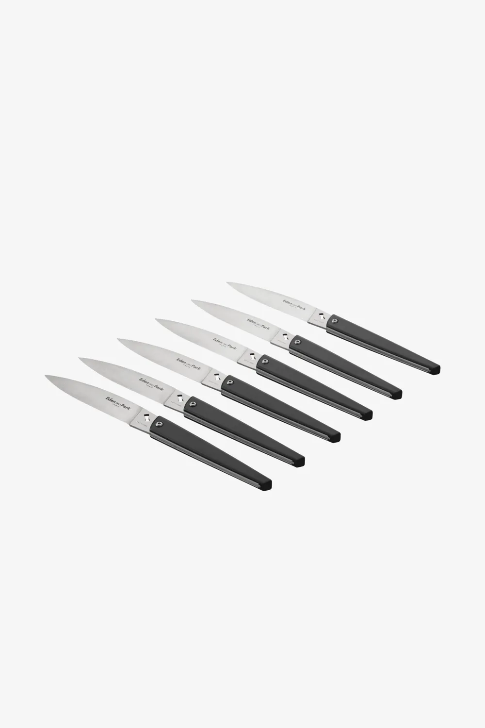 Eden Park lot 6 couteaux viande inox France