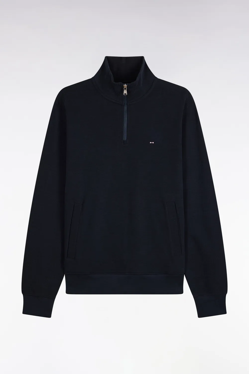 Eden Park H26MAISW0002 sweat marine col camionneur