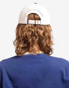 Olow Carmina casquette six panels écru broderie