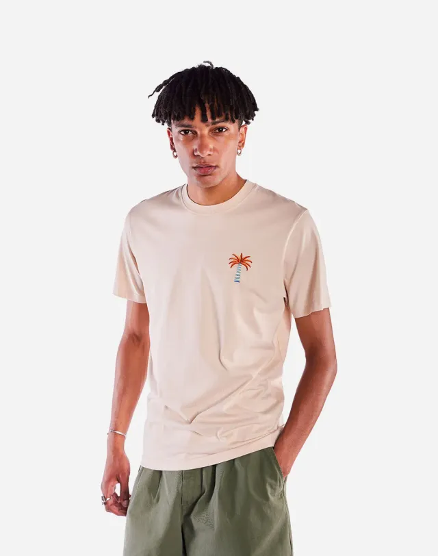 Olow Pejibaye t-shirt crème coton vintage