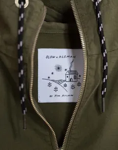Olow Suma Haven veste capuche ripstop brodée