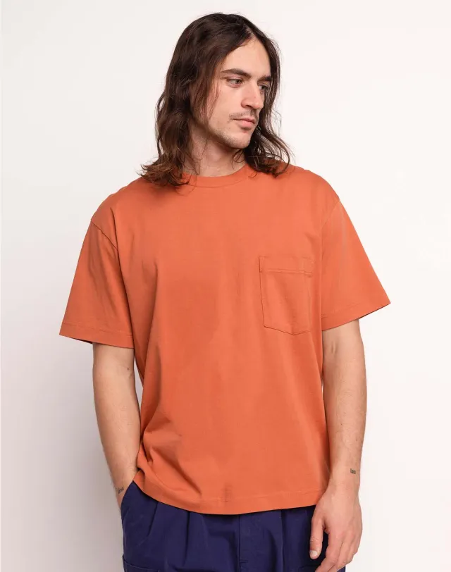 OLOW Point Break t-shirt homme mandarine coton bio