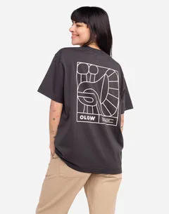 Olow Jazzy t-shirt noir carbone coton bio