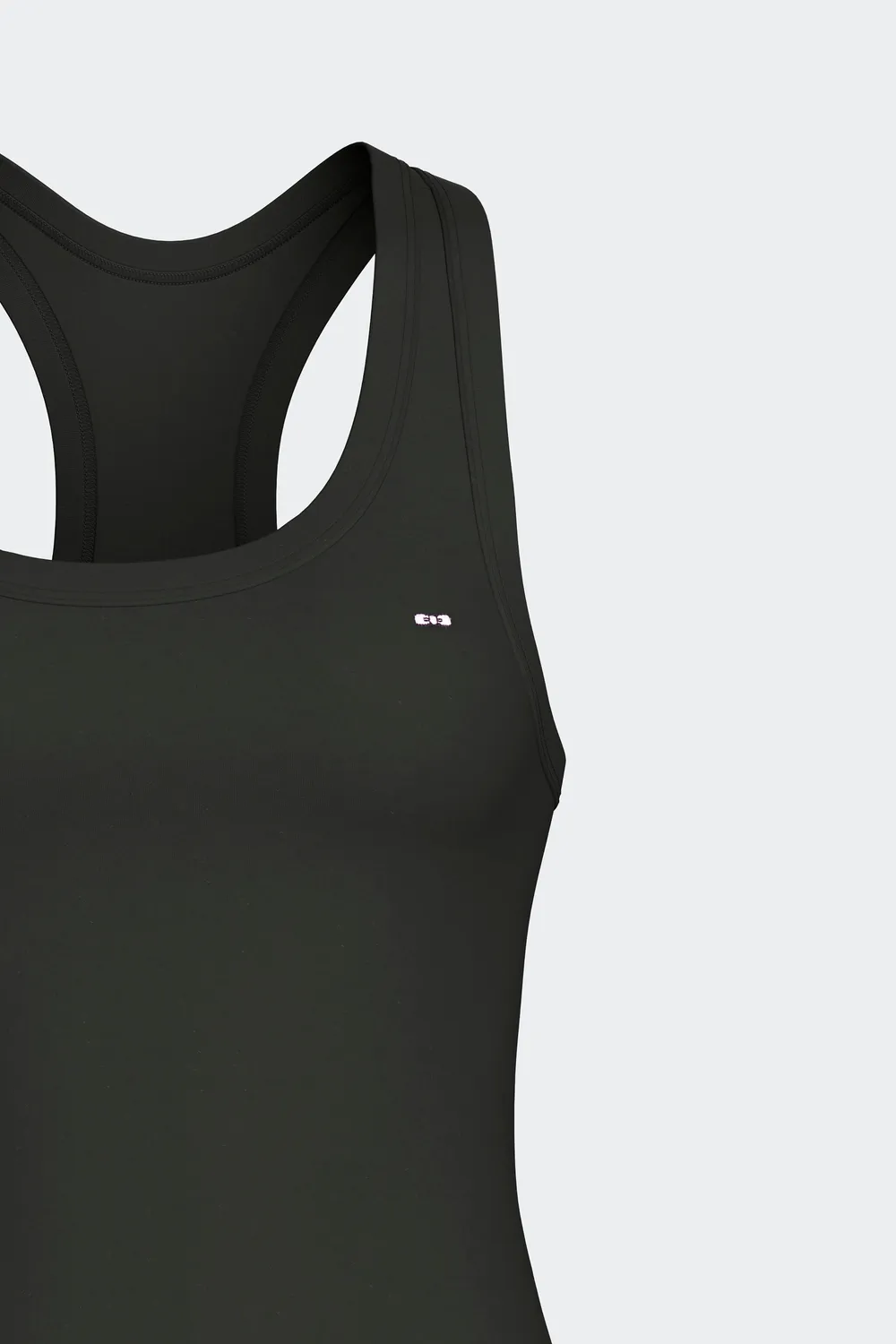 Eden Park débardeur dos nageur Tencel stretch noir femme