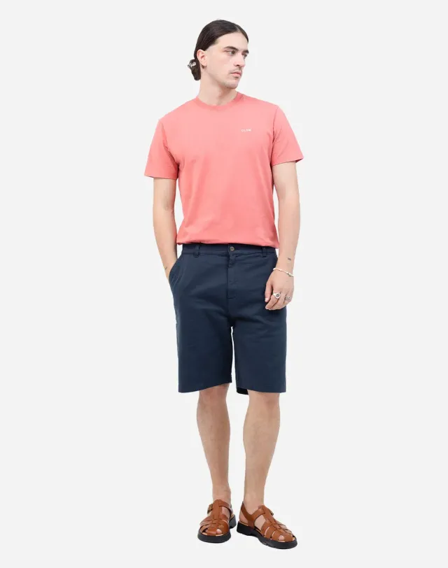 OLOW Diy short bleu nuit sergé coton