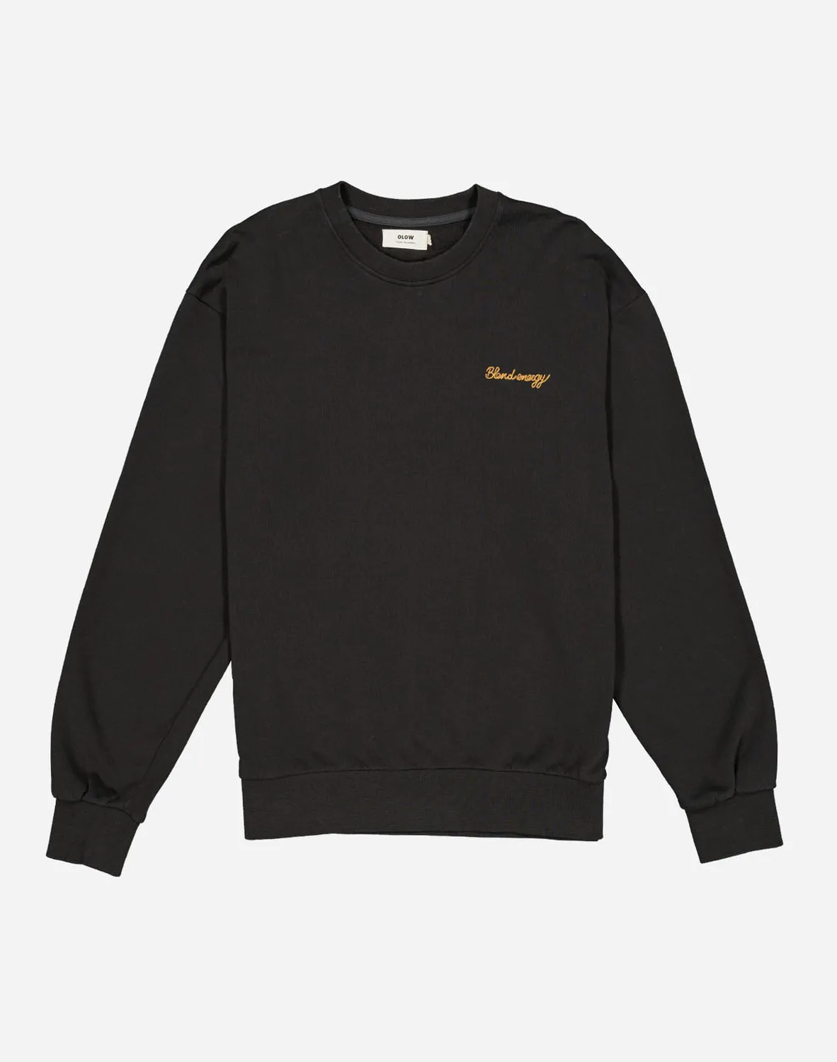 OLOW City sweat noir coton bio