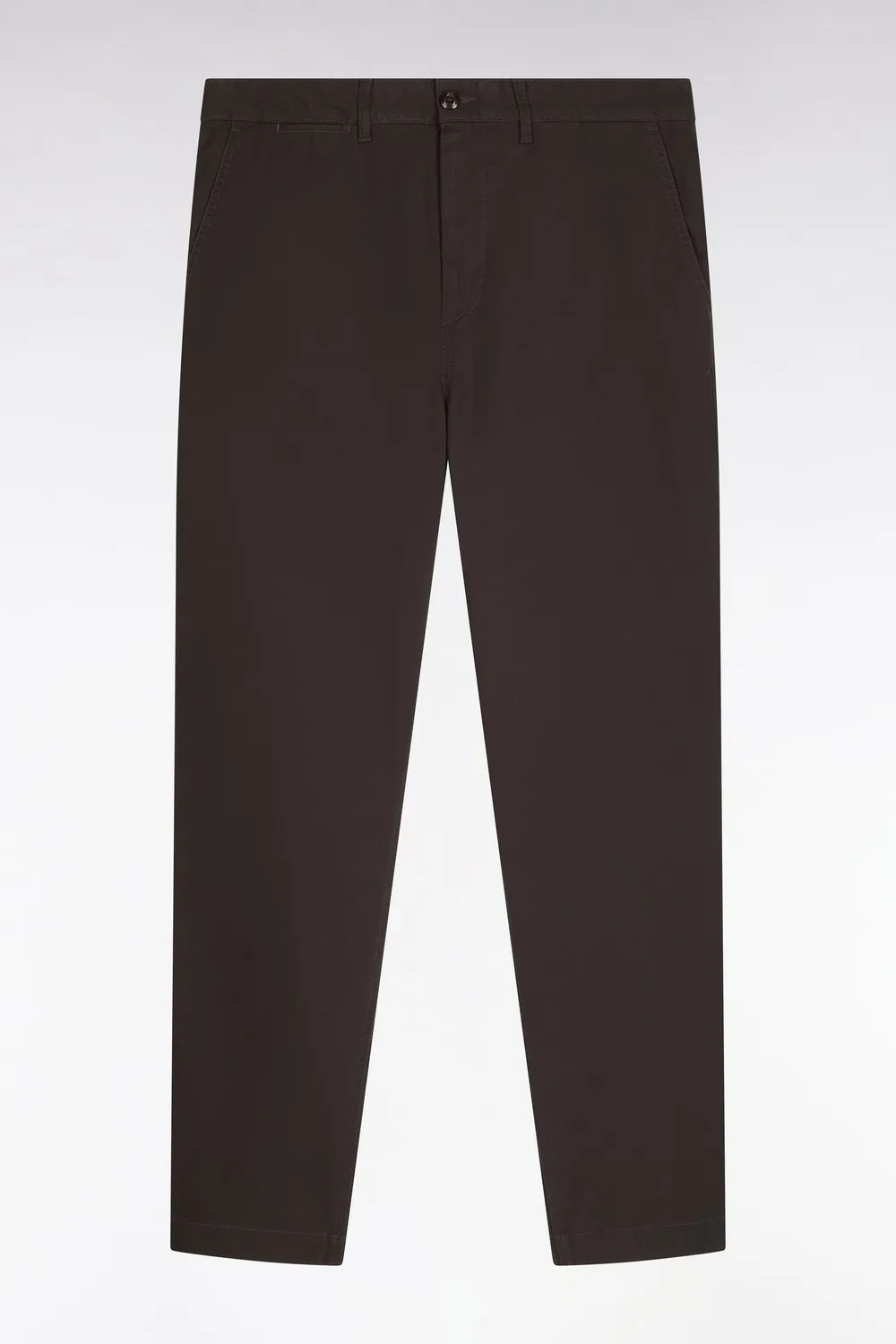 Eden Park Legend chino piqué coton pantalon kaki coupe regular