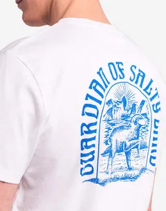 OLOW Guardian t-shirt écru fleur coton bio