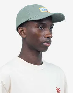 OLOW Carlton Six Panel casquette vert olive coton bio