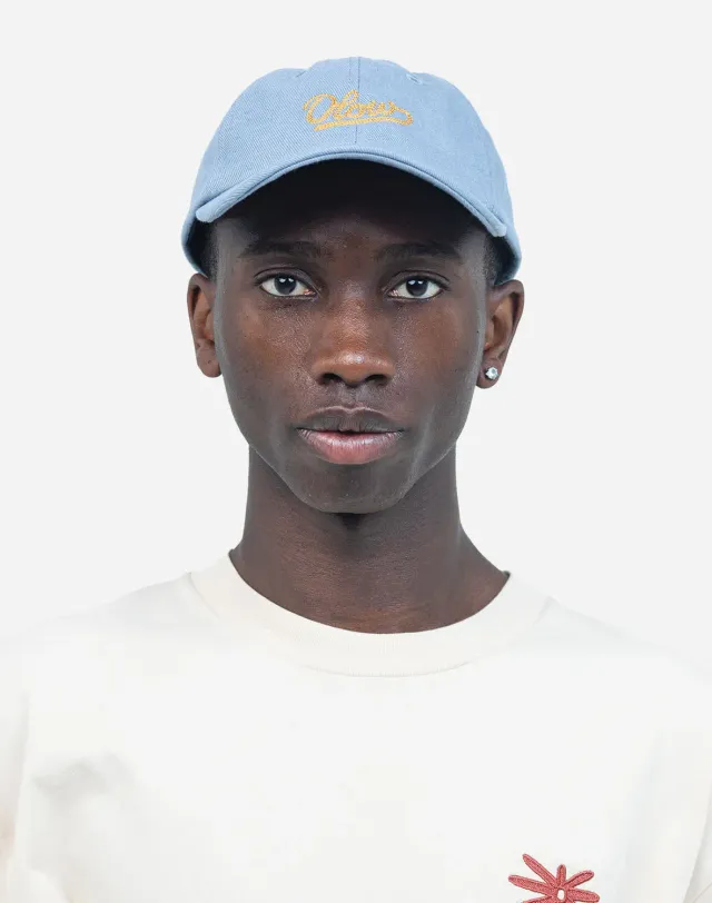 OLOW Signature casquette six pans bleu azur