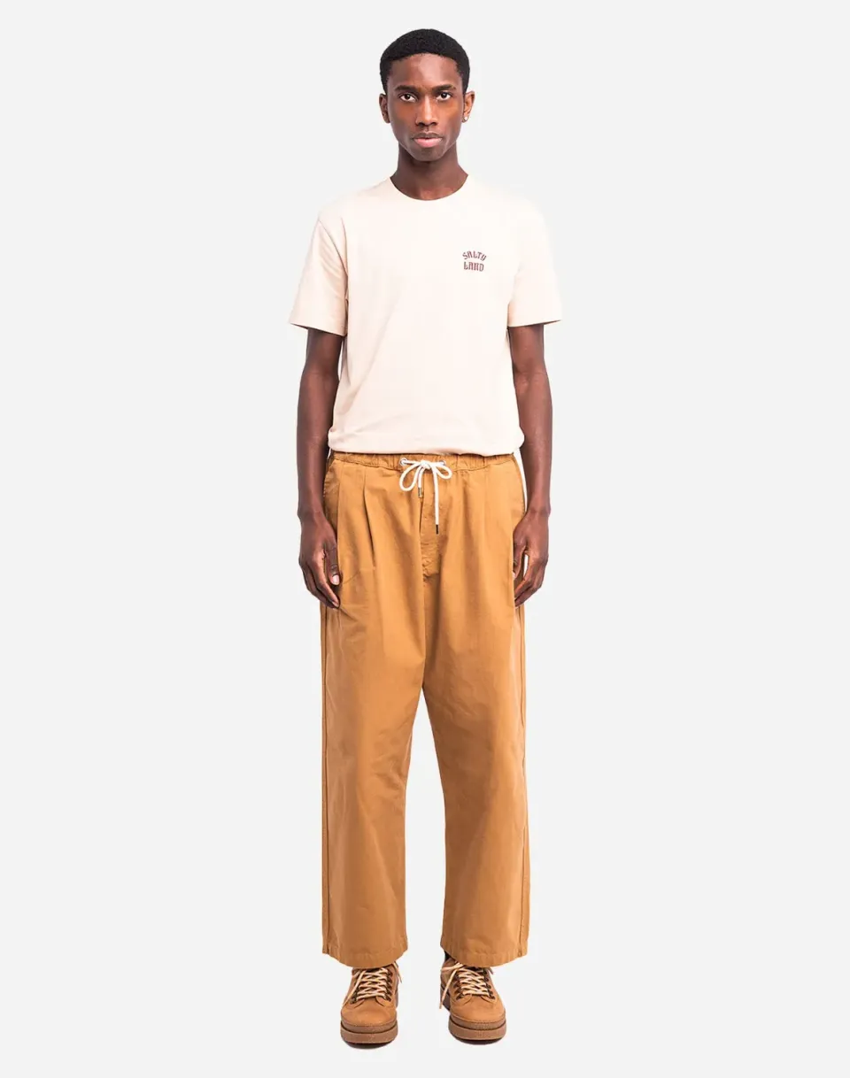 OLOW Bruce pantalon camel coton bio