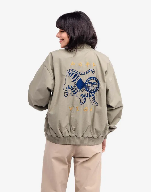 OLOW Pura Vida blouson argile broderie dos