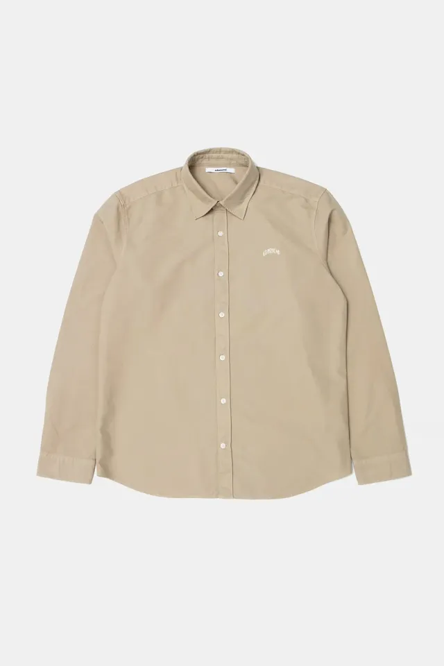 Edmmond Studios Mini Core chemise taupe oxford