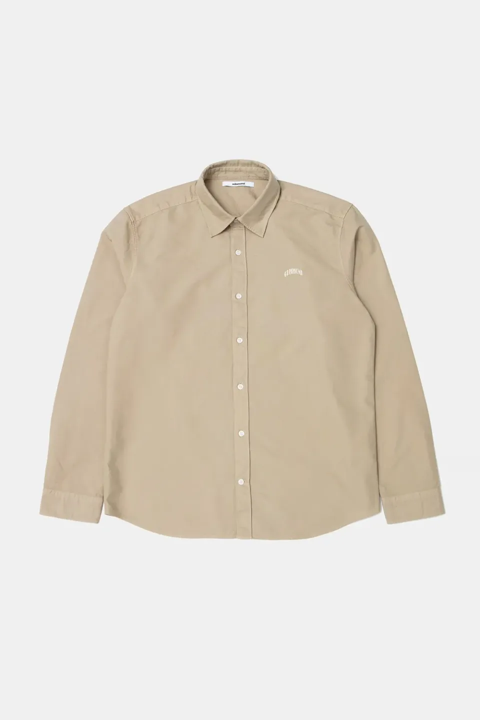 Edmmond Studios Mini Core chemise taupe oxford