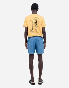 Olow Bodhi short denim clair coton recyclé