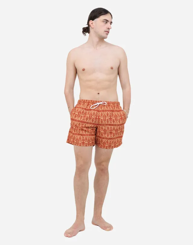 OLOW Bumba short de bain ocre polyester recyclé