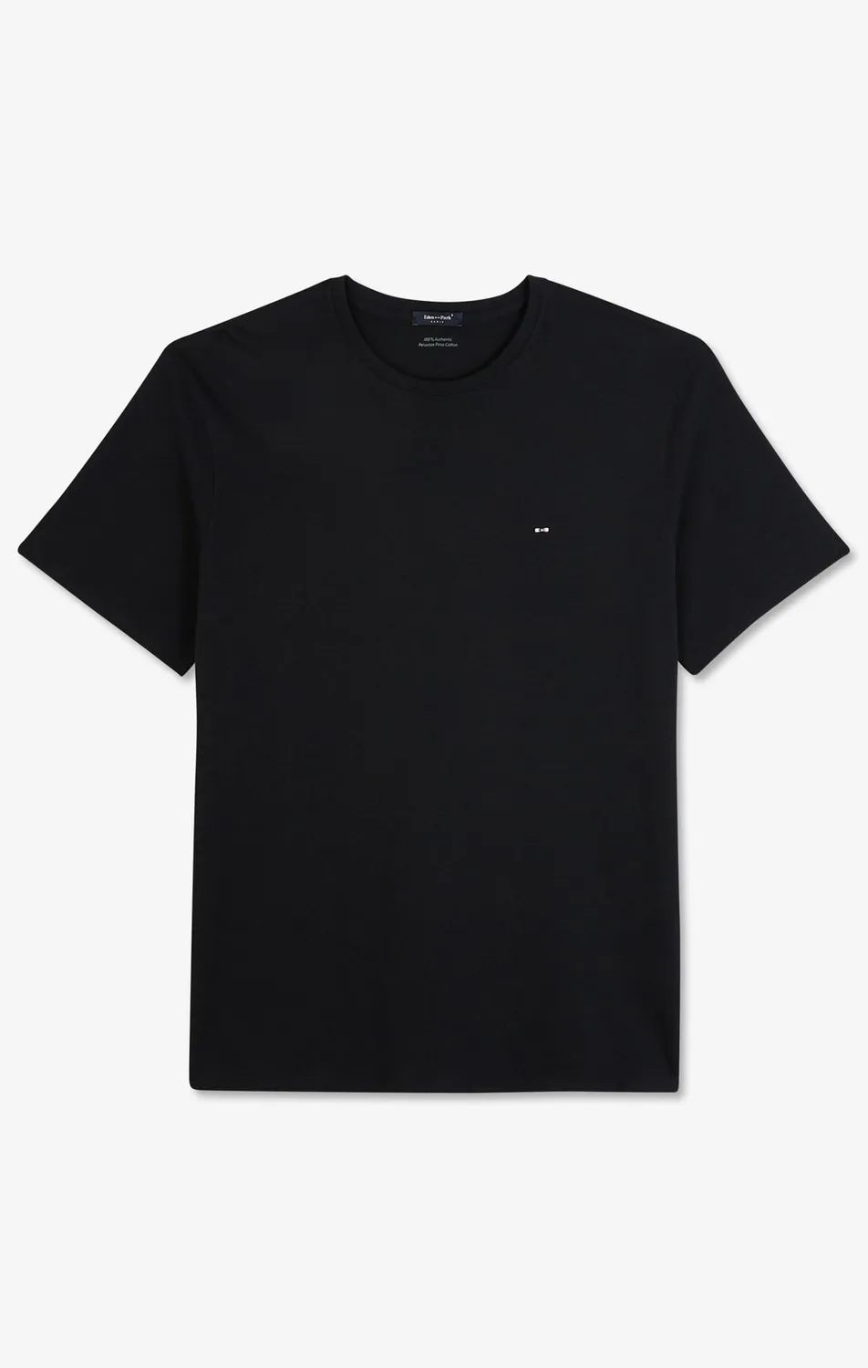 Eden Park t-shirt coton Pima noir col rond