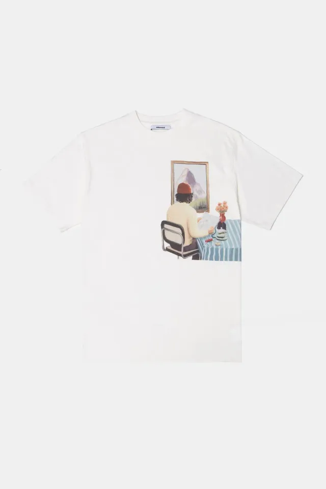 Edmmond Studios Room t-shirt blanc cassé 190g
