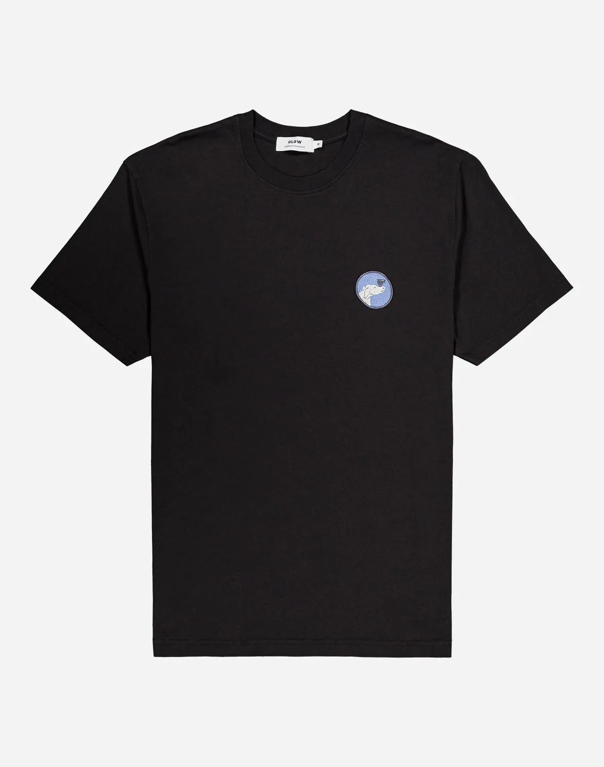 OLOW Cup t-shirt noir carbone coton bio