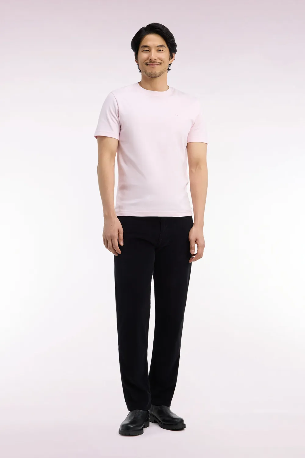 Eden Park Legend pantalon 5 poches velours noir regular