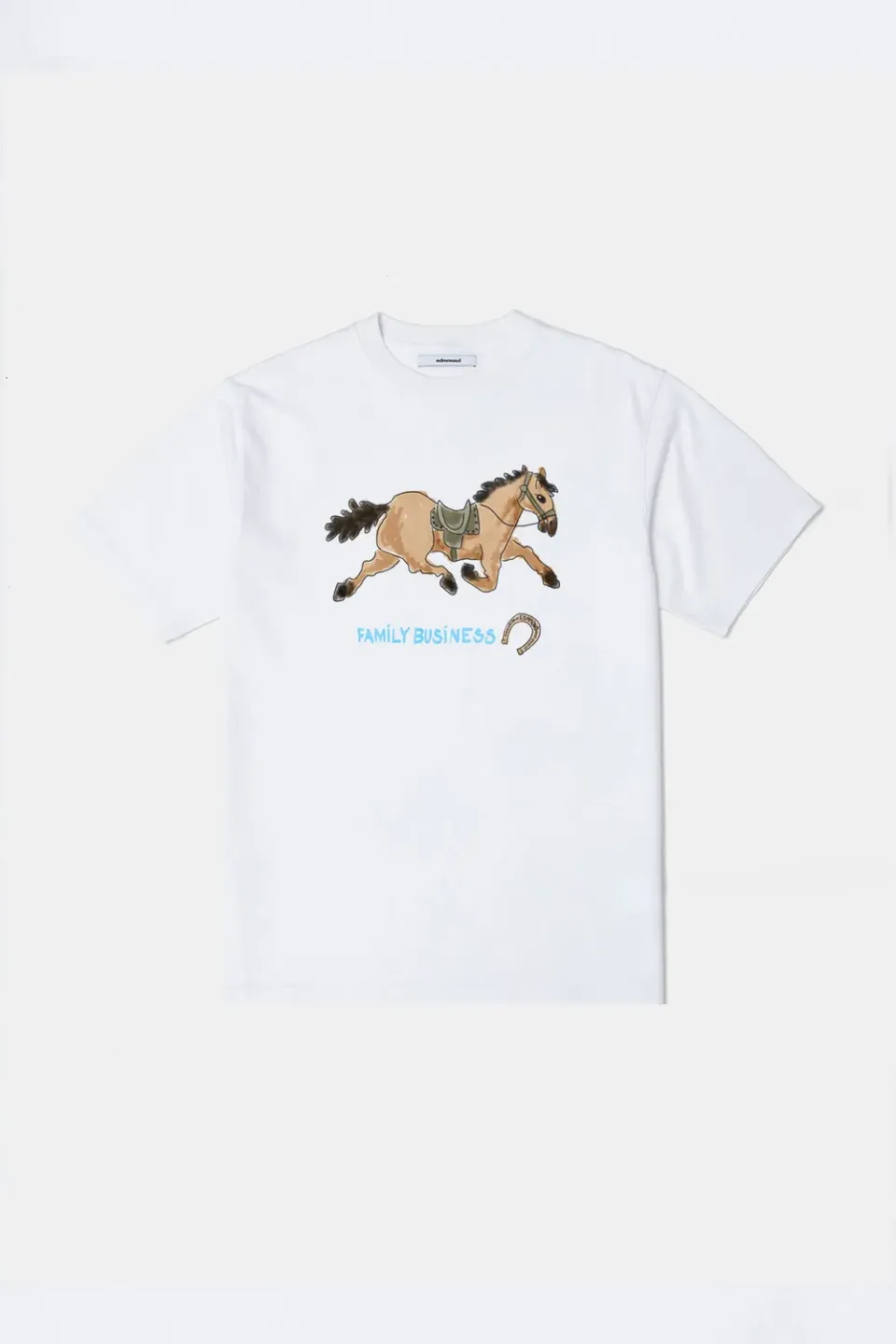 Edmmond Studios Family Business t-shirt blanc cheval