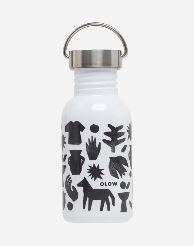 OLOW Glouglou gourde bicolore 50cl inox