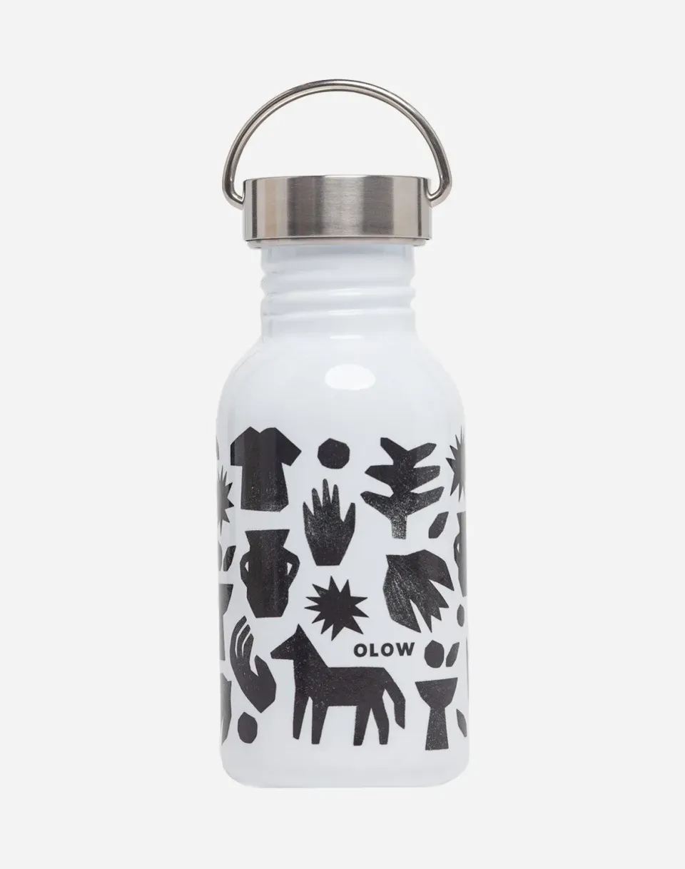 OLOW Glouglou gourde bicolore 50cl inox