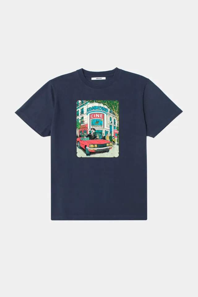 Edmmond Studios Retrospectiva t-shirt marine 190g