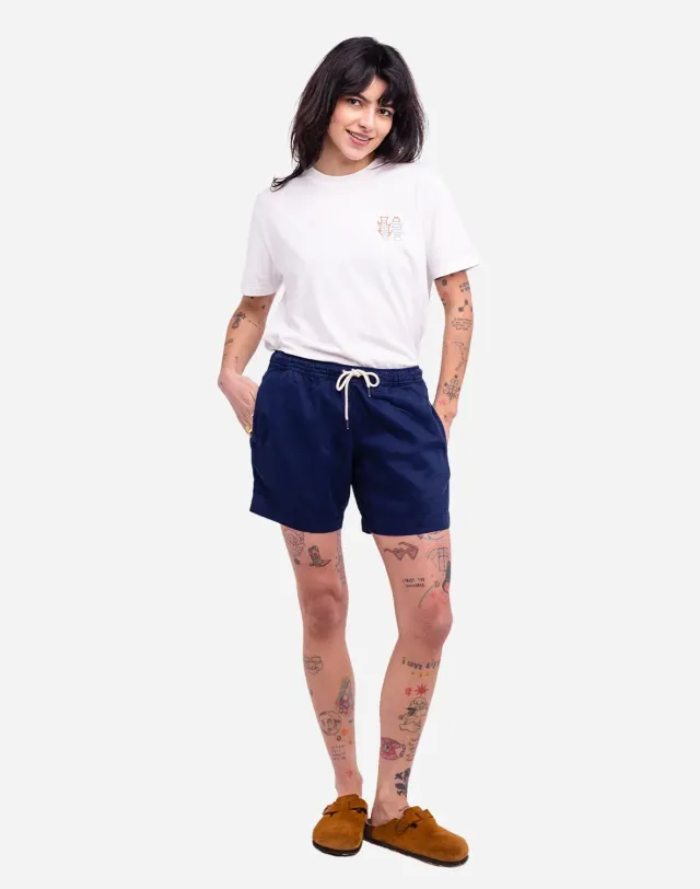 OLOW Bodhi short bleu outremer tencel