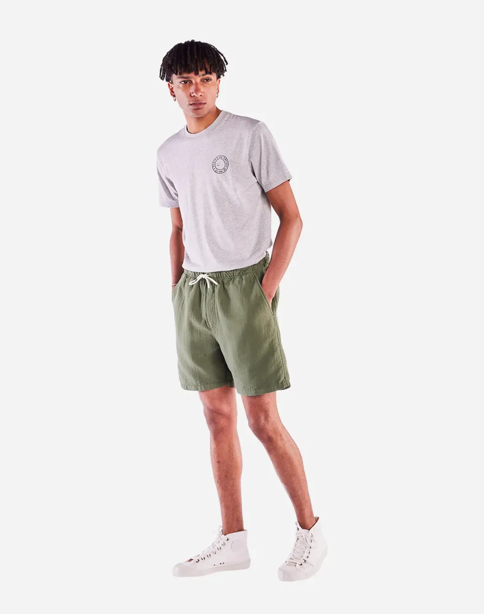 Olow Gujo short vert olive coton français