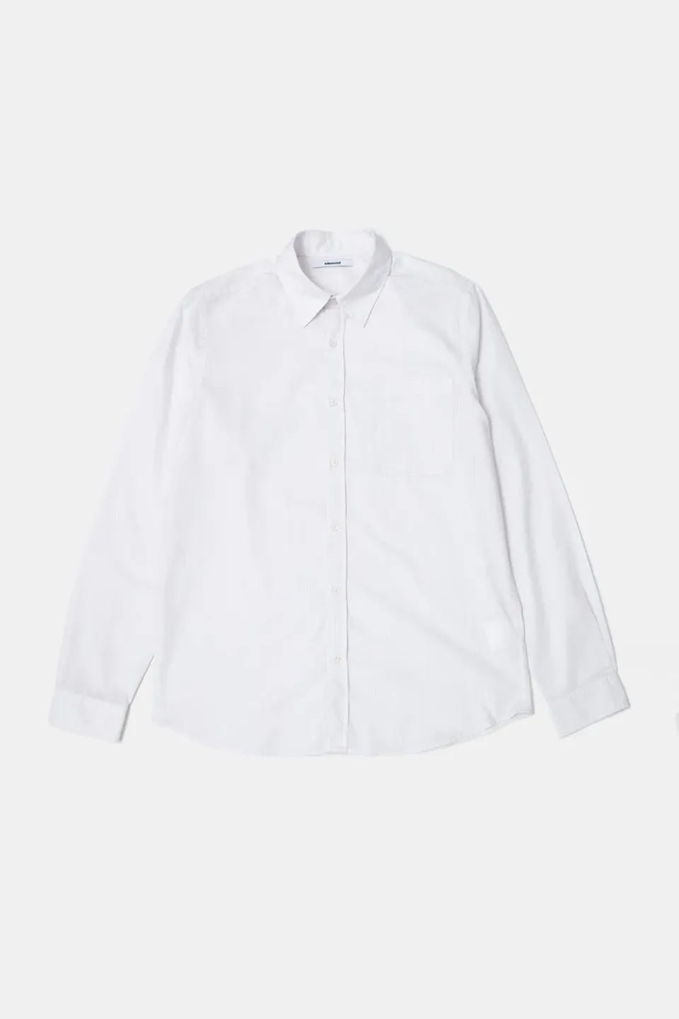 Edmmond Studios Bray Shirt chemise blanche popeline