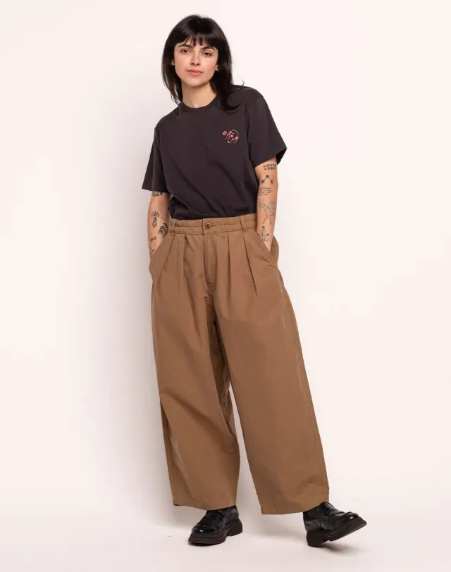 Olow Cargeot pantalon cargo taupe coton bio