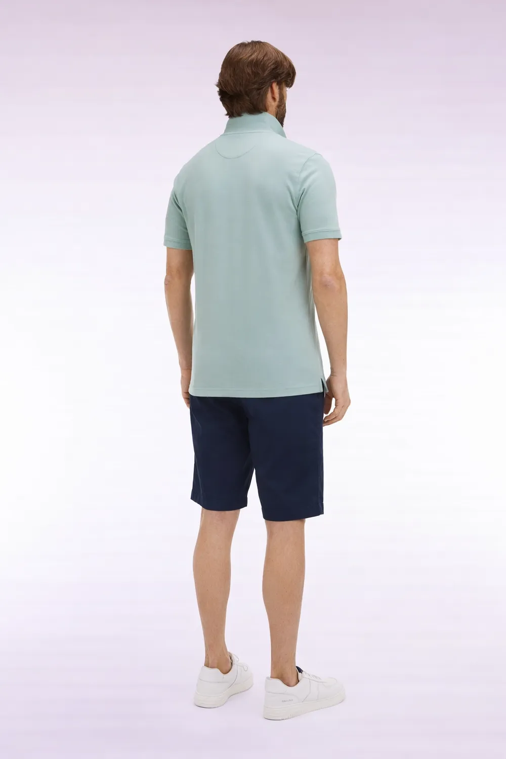 Eden Park bermuda bleu marine coton regular homme