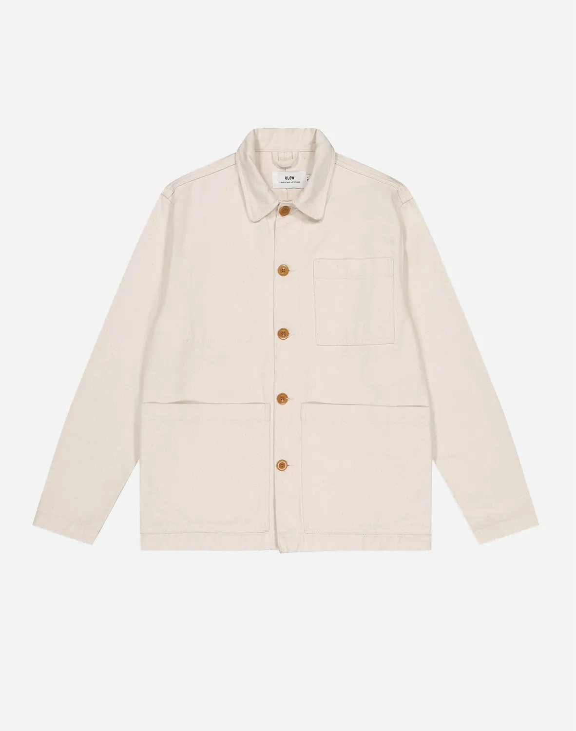 OLOW Chucalescu veste travail écrue coton bio