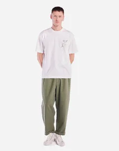 OLOW Hat Roost t-shirt loose écru vintage