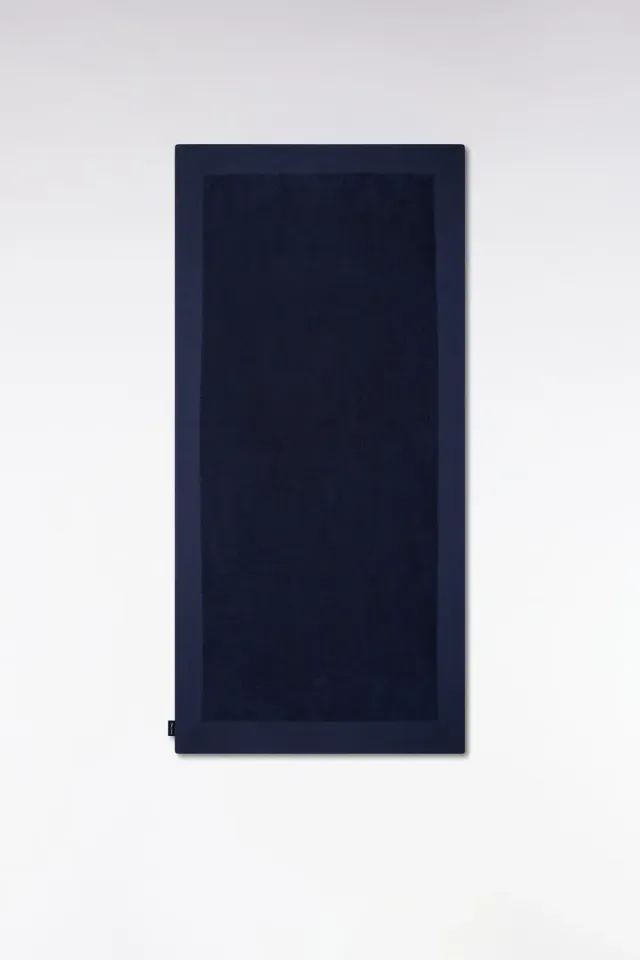 Eden Park Basique serviette bain coton éponge marine 100x180