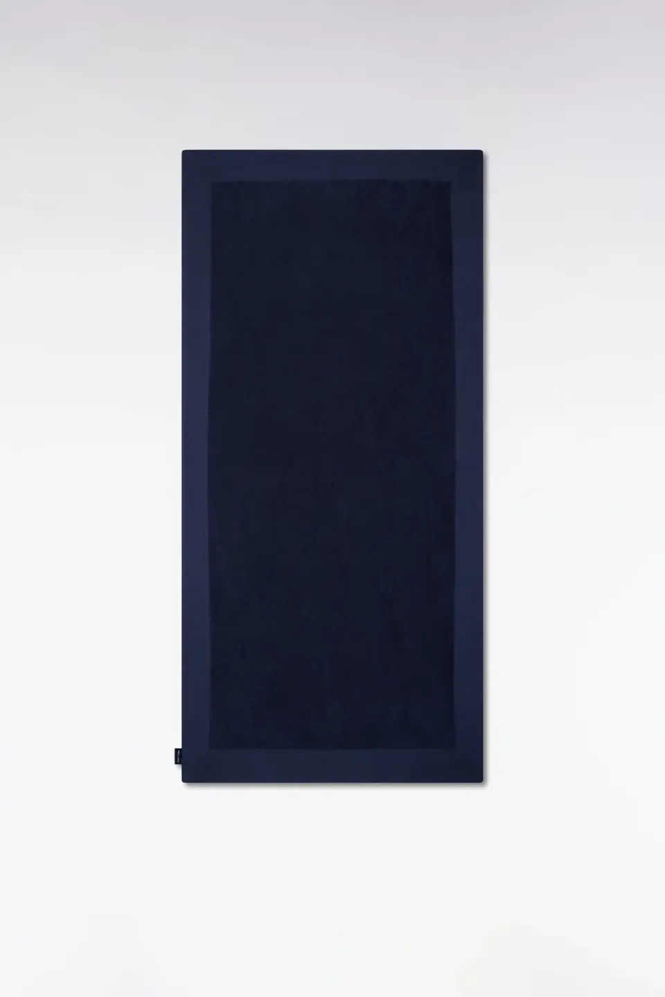 Eden Park Basique serviette bain coton éponge marine 100x180