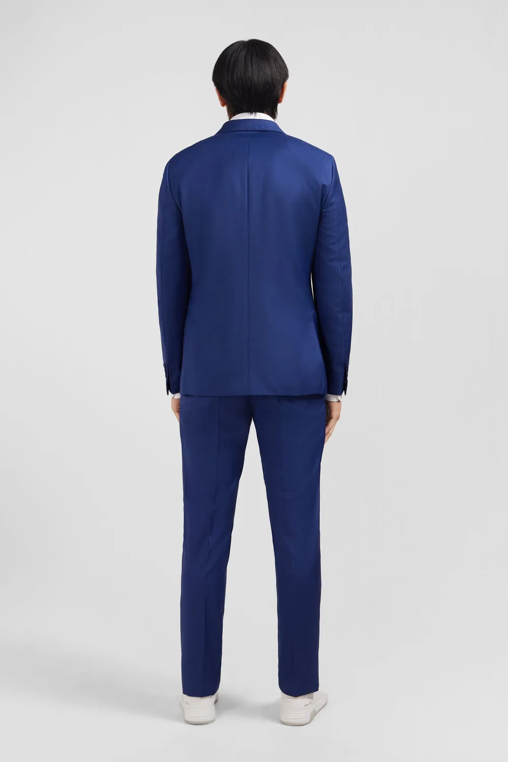 Eden Park costume slim bleu laine homme