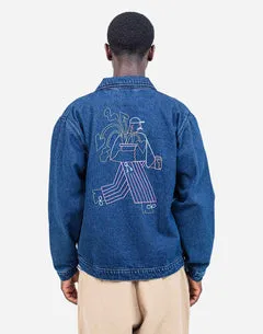 OLOW Hekinan Market Plant veste jean denim brut bio