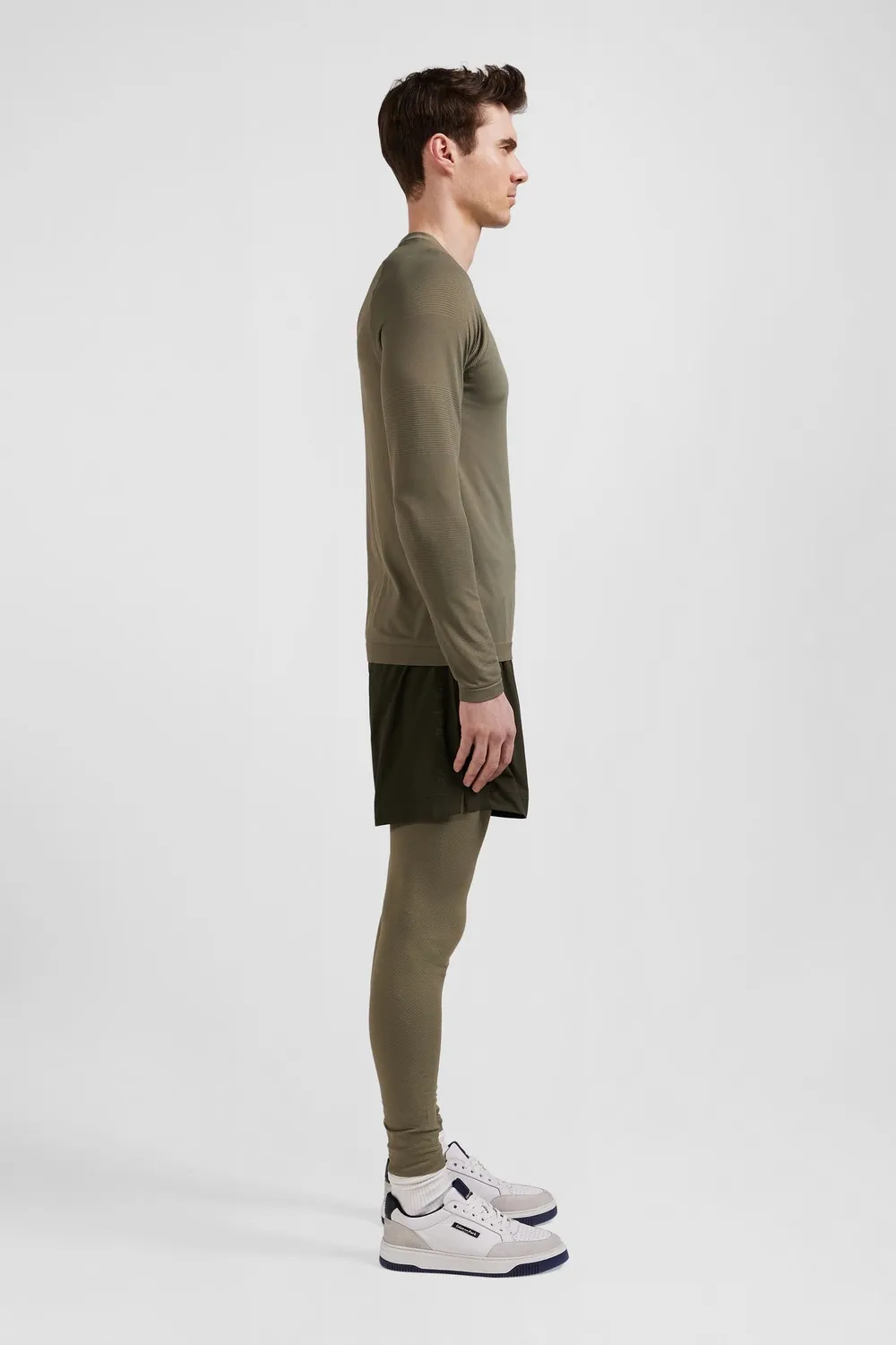 Eden Park capsule short kaki polyamide regular