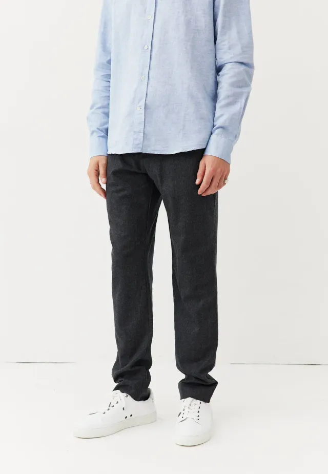 Loom Le pantalon en flanelle homme laine